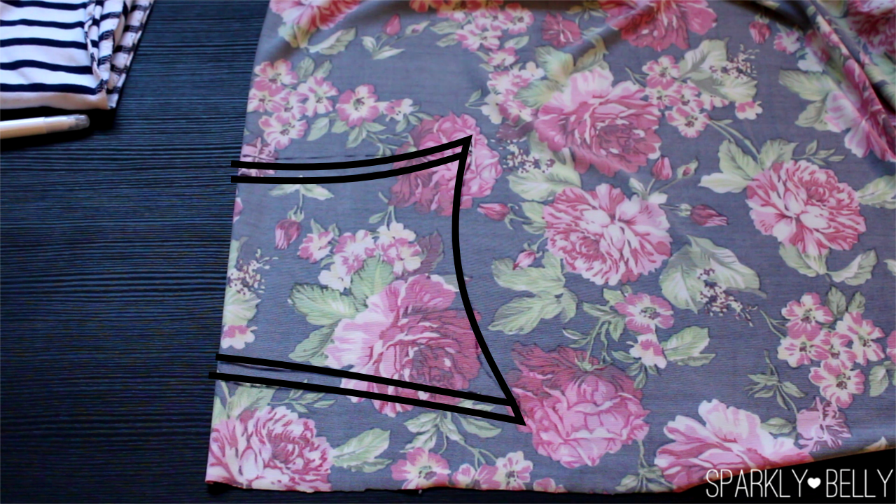 Back Panel Pattern DIY Shrug Back Panel Pattern - SPARKLY BELLY
